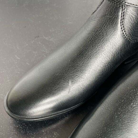 Naturalizer Women's Reid High Shaft Boots Black Leather Sz 6.5 - Picture 3 of 9